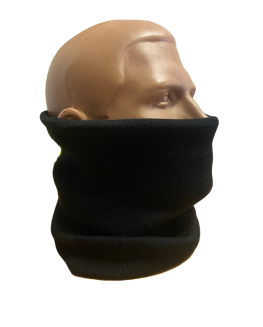 Баф чорний в'язаний