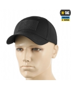 Бейсболка тактична Elite Flex ріп-стоп Army Black M-Tac