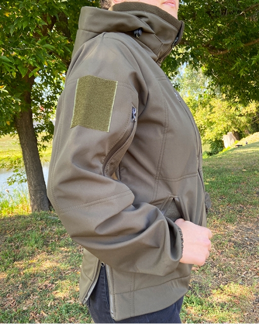 Куртка тактична жіноча Softshell Olive-R