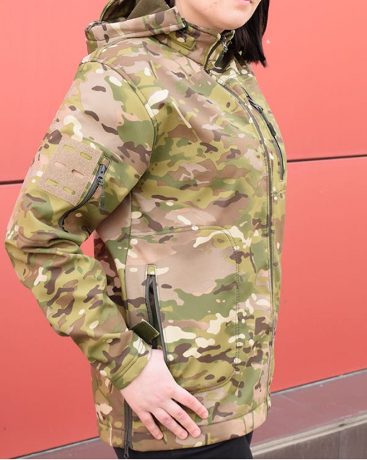 Куртка тактична жіноча Softshell EQUAD T-MTP