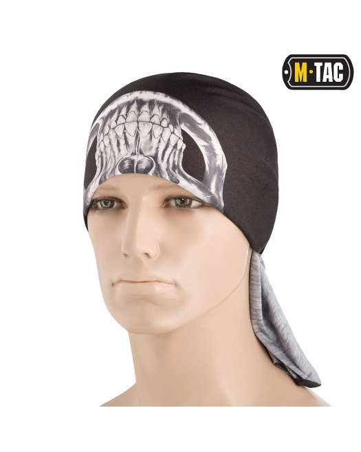 Шарф-труба полегшенний Reaper Skull Black M-Tac