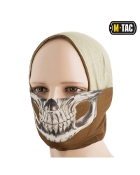 Шарф-труба полегшенний Reaper Skull Coyote M-Tac