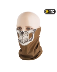 Шарф-труба полегшенний Reaper Skull Coyote M-Tac