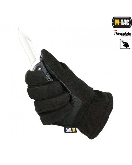 Рукавички Fleece Thinsulate Black XL M-Tac