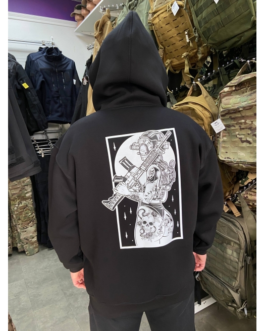 Hoodie CDS UA Military Black-1 (Oversize)