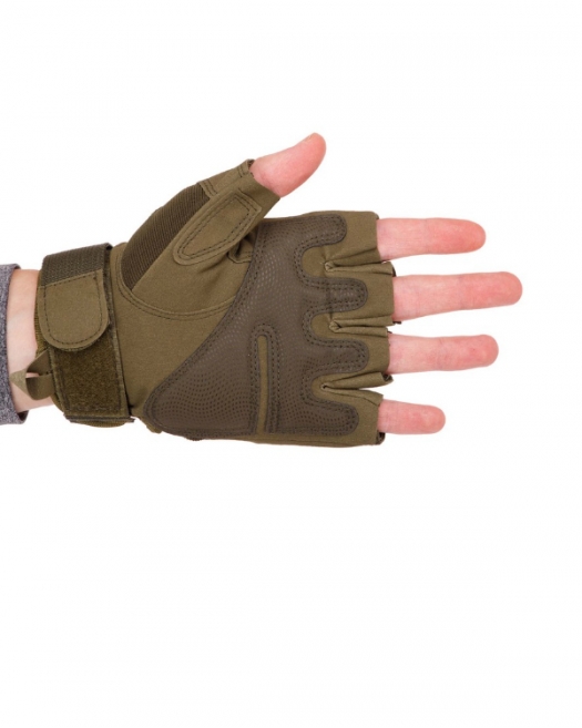 Перчатки тактические беспалые Olive