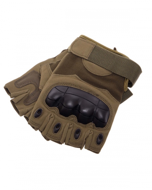 Перчатки тактические беспалые Olive