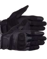Рукавички тактичні Rangers Black з кісточками