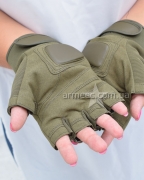 Рукавички Silver Knight без пальців Olive