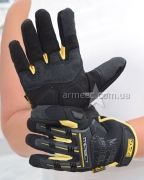 Рукавички Mechanix Black+Yellow