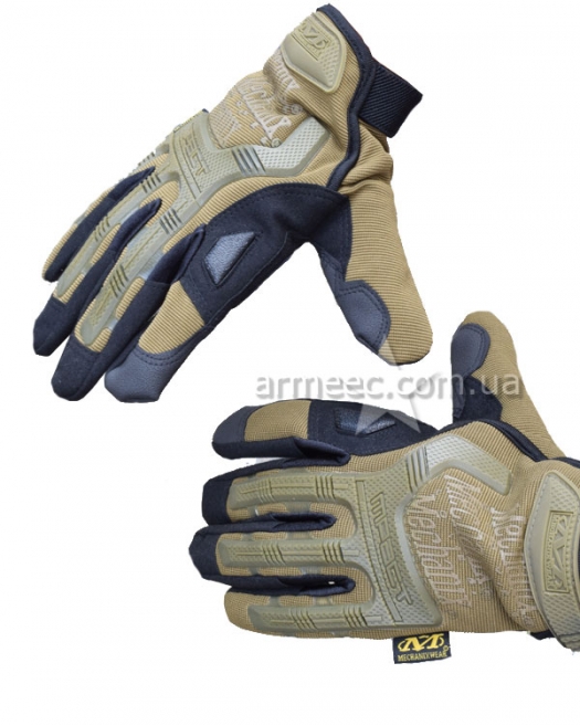 Рукавички тактичні Mechanix Coyote-1 Рукавички тактичні Mechanix Coyote-1