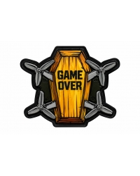Шеврон гумовий ПВХ Game Over