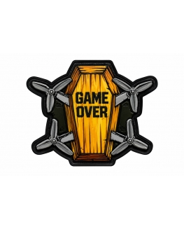 Шеврон гумовий ПВХ Game Over