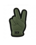 Шеврон резиновый ПВХ Victory ЗСУ Олива