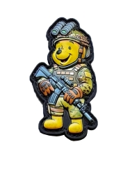 Шеврон резиновый ПВХ Tactical Winnie