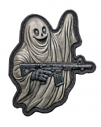 Шеврон резиновый ПВХ Призрак Grey