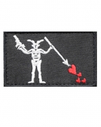 Шеврон Blackbeard Flag Black