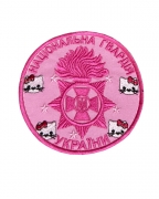 Шеврон Национальная гвардия Украины Hello Kitty