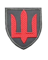 Шеврон ПВО ВСУ олива