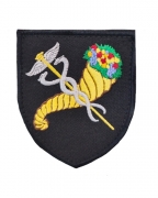 Шеврон Рог Изобилия черный
