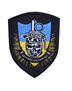 Шеврон Сапер черный