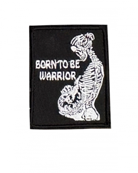 Шеврон Born to be warrior Шеврон Born to be warrior