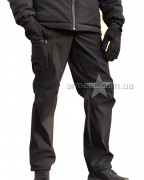 Брюки тактические Softshell Black-N