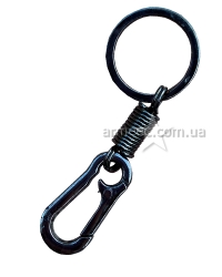 Карабін з кільцем 6934 Black