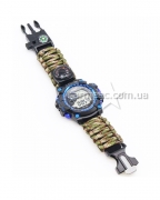 Часы с набором для выживания Camouflage