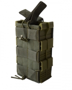 Подсумок под АК с перегородкой из пластика двойной Cordura Olive