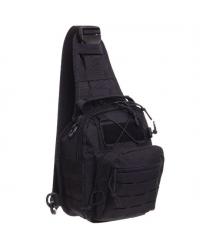 Рюкзак тактичний однолямковий Black
