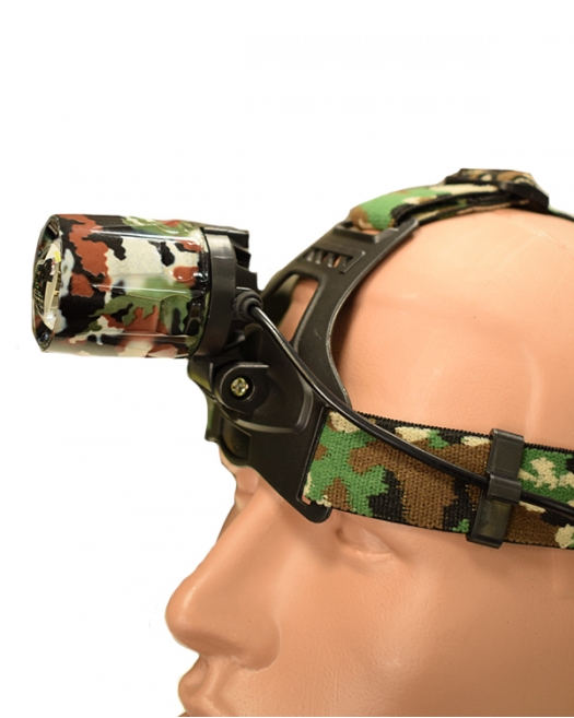 Фонарик camouflage налобный