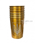 Набір Чарок великий Герб України