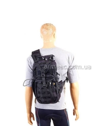 Рюкзак однолямковий TY-5386 Black 30 л