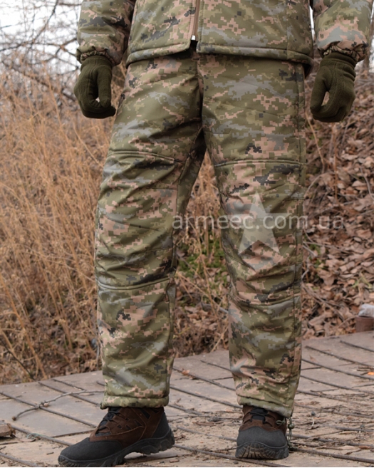 Зимний комплект Пиксель Softshell