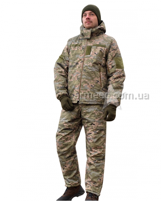 Зимний комплект Пиксель Softshell Зимний комплект Пиксель Softshell