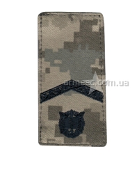 Погон Старший Солдат Книжка Піксель-1