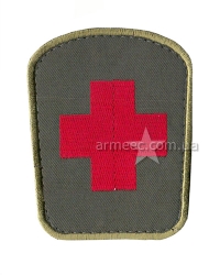 Шеврон Медик олива А4