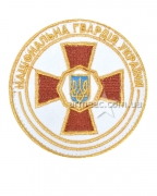 Шеврон НГУ білий A2
