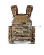 Плитоноска з системою Molle мультикам