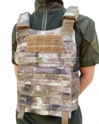 Плитоноска MOLLE / кордура A-tacs AU