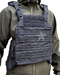 Плитоноска з системою MOLLE Black