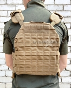 Плитоноска с системой MOLLE Coyote