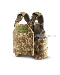 Плитоноска з системою Molle Піксель