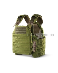 Плитоноска з системой Molle зелена 