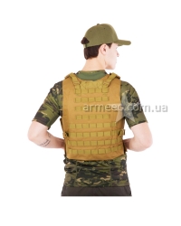 Жилет розвантажувальний 4К Molle M-Rangers Coyote