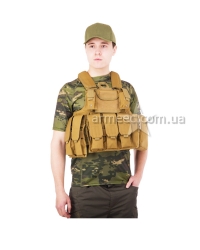 Жилет розвантажувальний 6К Molle M-Rangers Coyote
