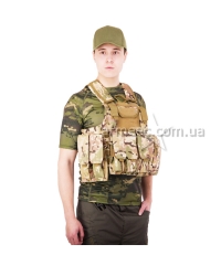 Жилет розвантажувальний 6К Molle M-Rangers MTP